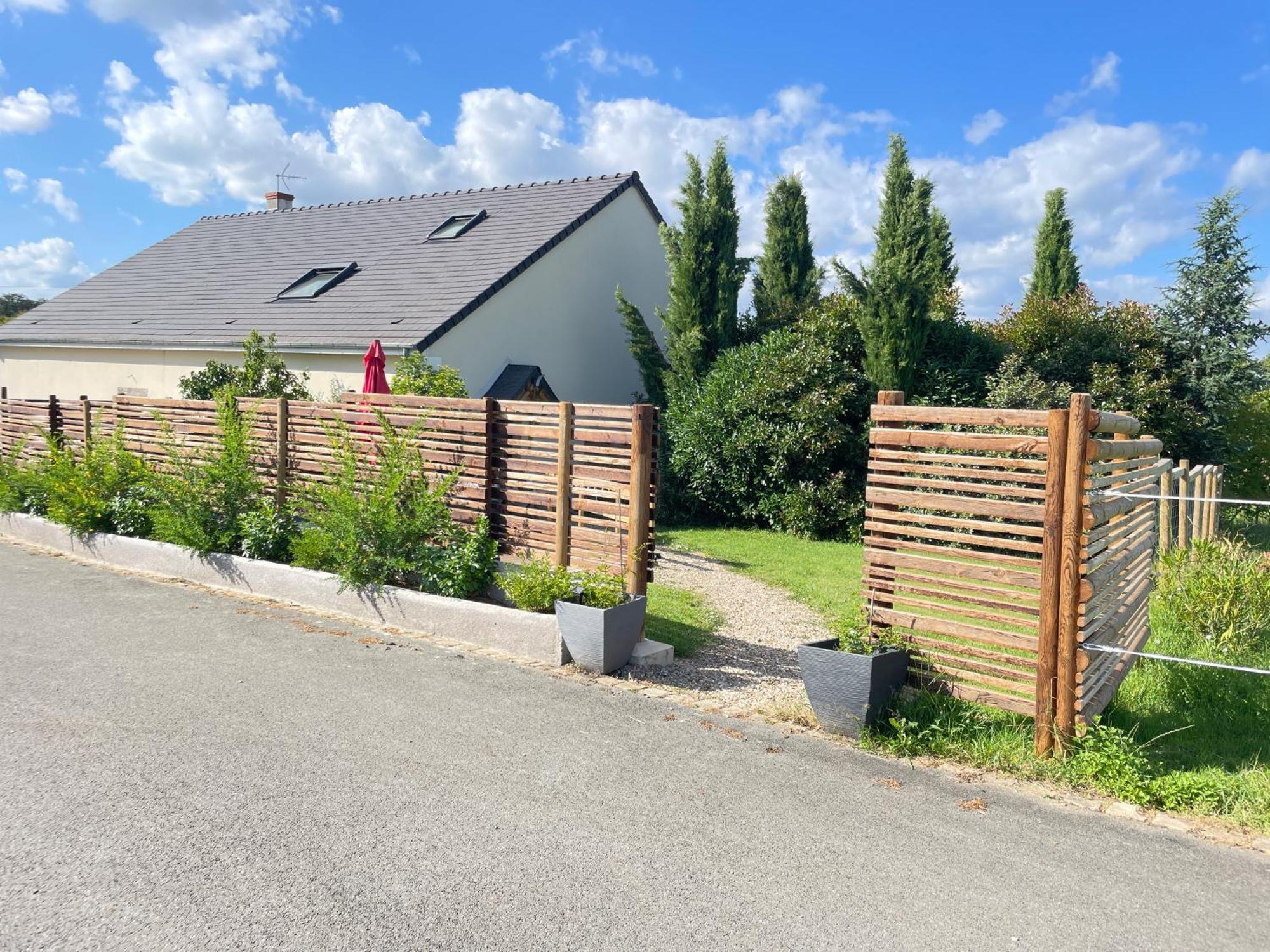 Gite Neuf Avec Jardin, Foret Et Etang Argenton Sur Creuse Eksteriør bilde